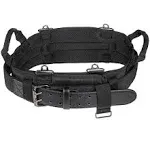 KLEIN TOOLS 55919 Tradesman Pro&#x2122; Modular Tool Belt Large Leather/Polyester