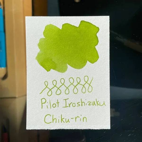 Pilot Ink Iroshizuku 50ml Green - Chiku-rin (Bamboo Forest)