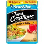 Starkist Tuna Creations Tuna, Sweet & Spicy - 24 pack, 2.6 oz pouches