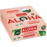 Aloha Peppermint White Chocolate Plant-Based Protein Bars - 1.98 oz