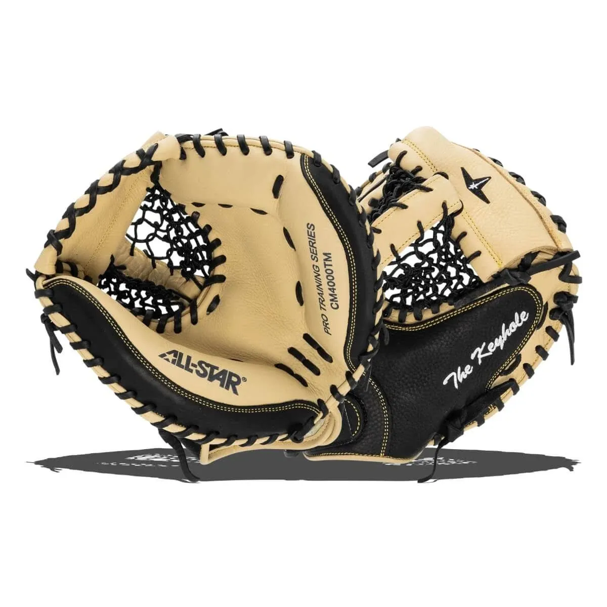 All Star The Keyhole Catcher's Training Mitt