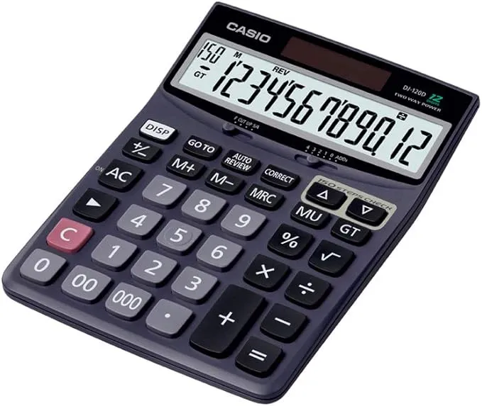 Casio DJ120D Calculator