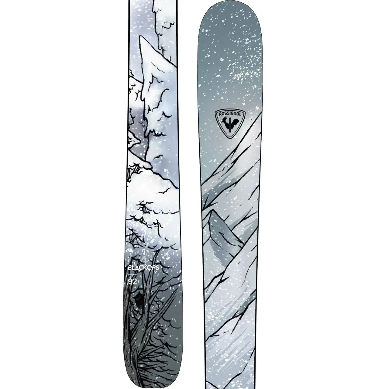 Rossignol Blackops 92 Skis 2024