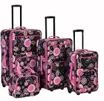 Rockland 4 Piece Luggage Set; Pucci