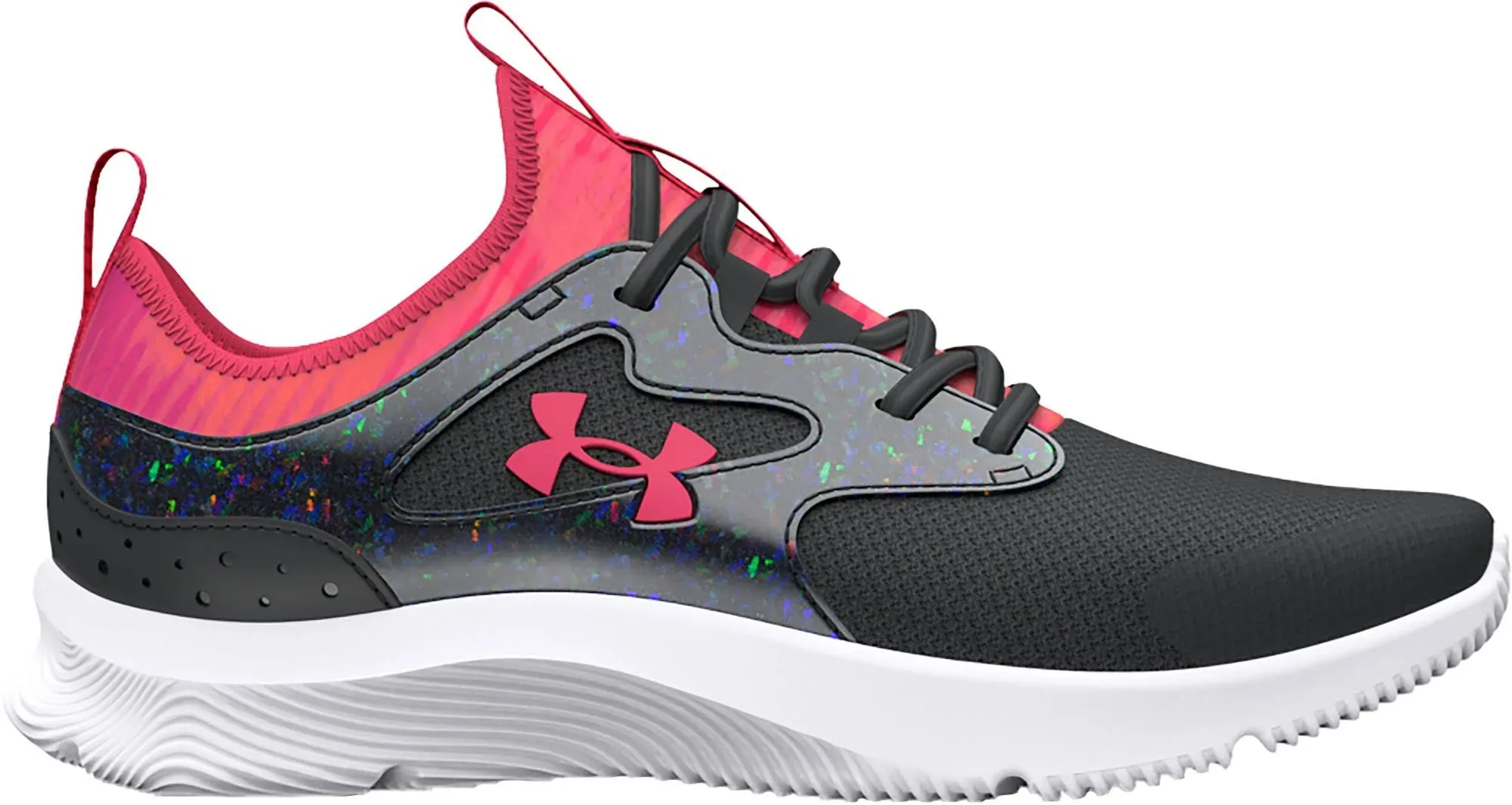 Under Armour Kids' Preschool Infinity 2.0 Running Shoes, Pink/Black