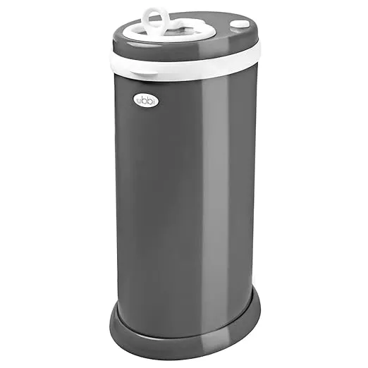 Ubbi Diaper Pail Slate