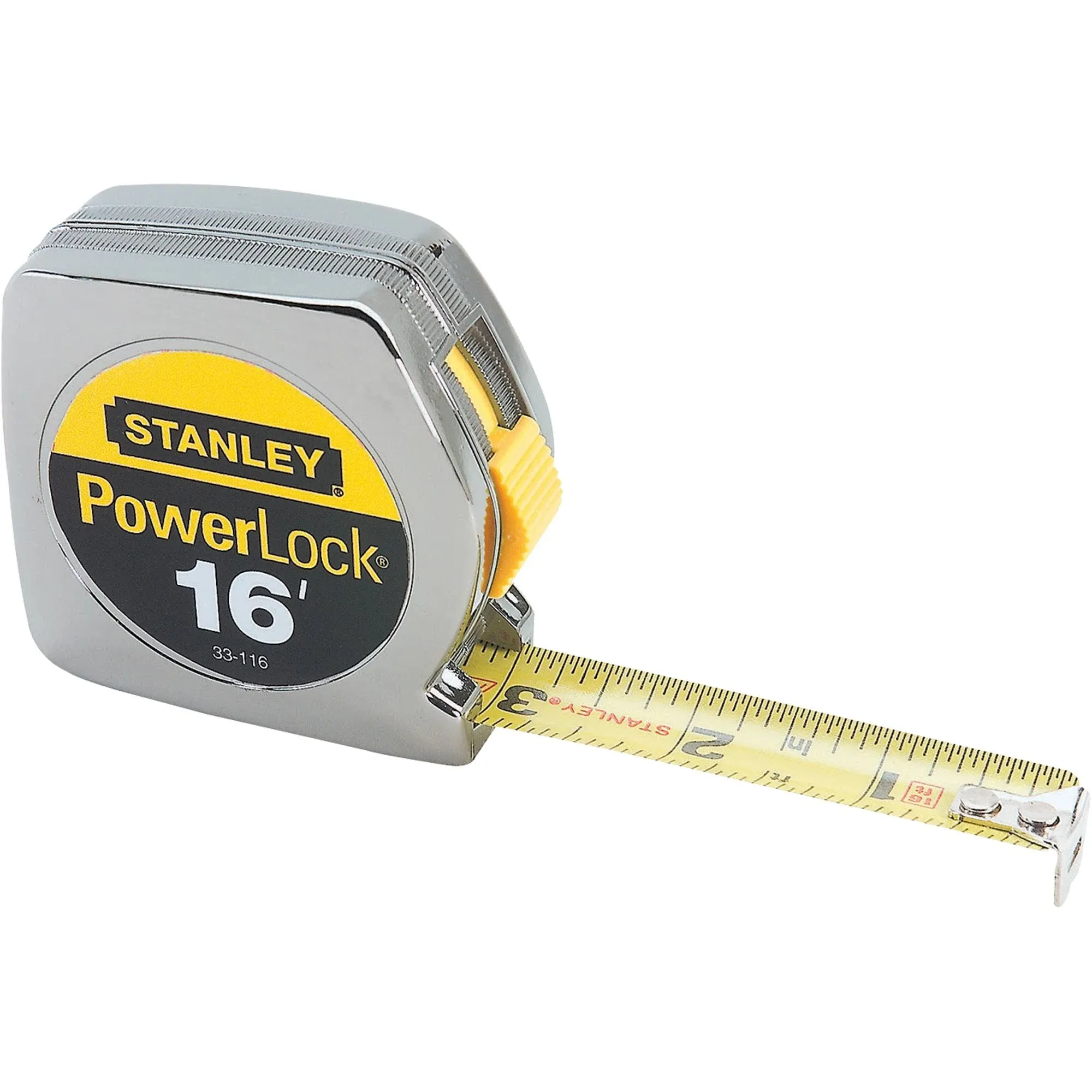 Stanley Powerlock Measuring Tape, 16'