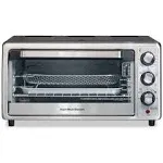 Hamilton Beach Sure-Crisp Air Fryer Toaster Oven Black 31418 New Open Box