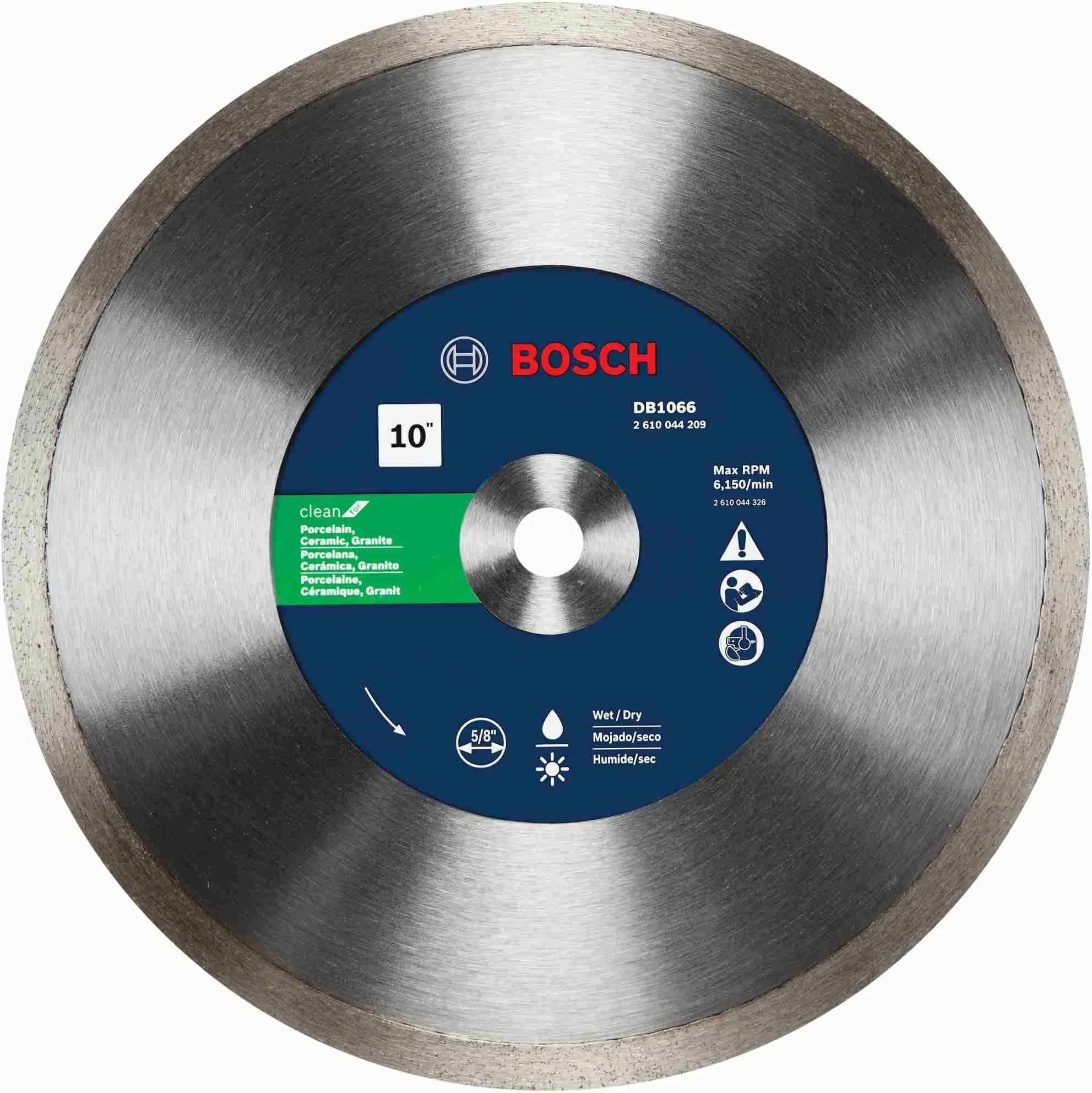 Bosch DB1066 10 in. Rapido Premium Continuous Rim Diamond Blade for