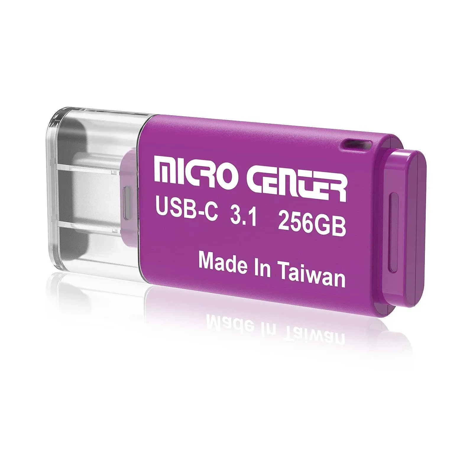 INLAND Micro Center Super Speed 256GB Type-C USB 3.0/USB 3.1 Gen 1 Mini Flash Drive Memory Stick Thumb Drive (Single Pack)