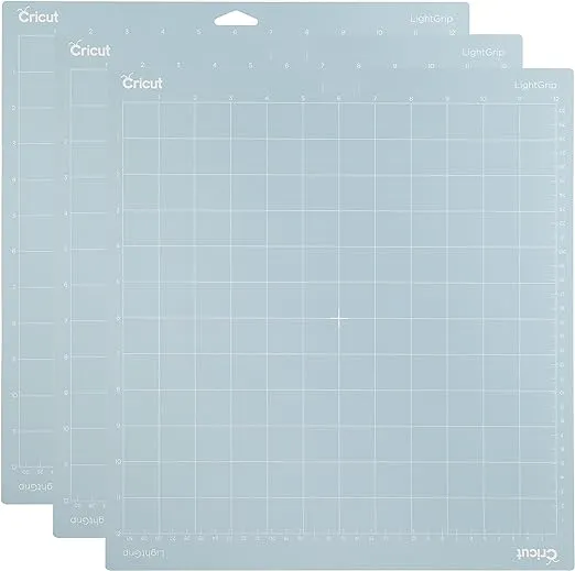 Cricut LightGrip Cutting Mat 12x12 3 Pack