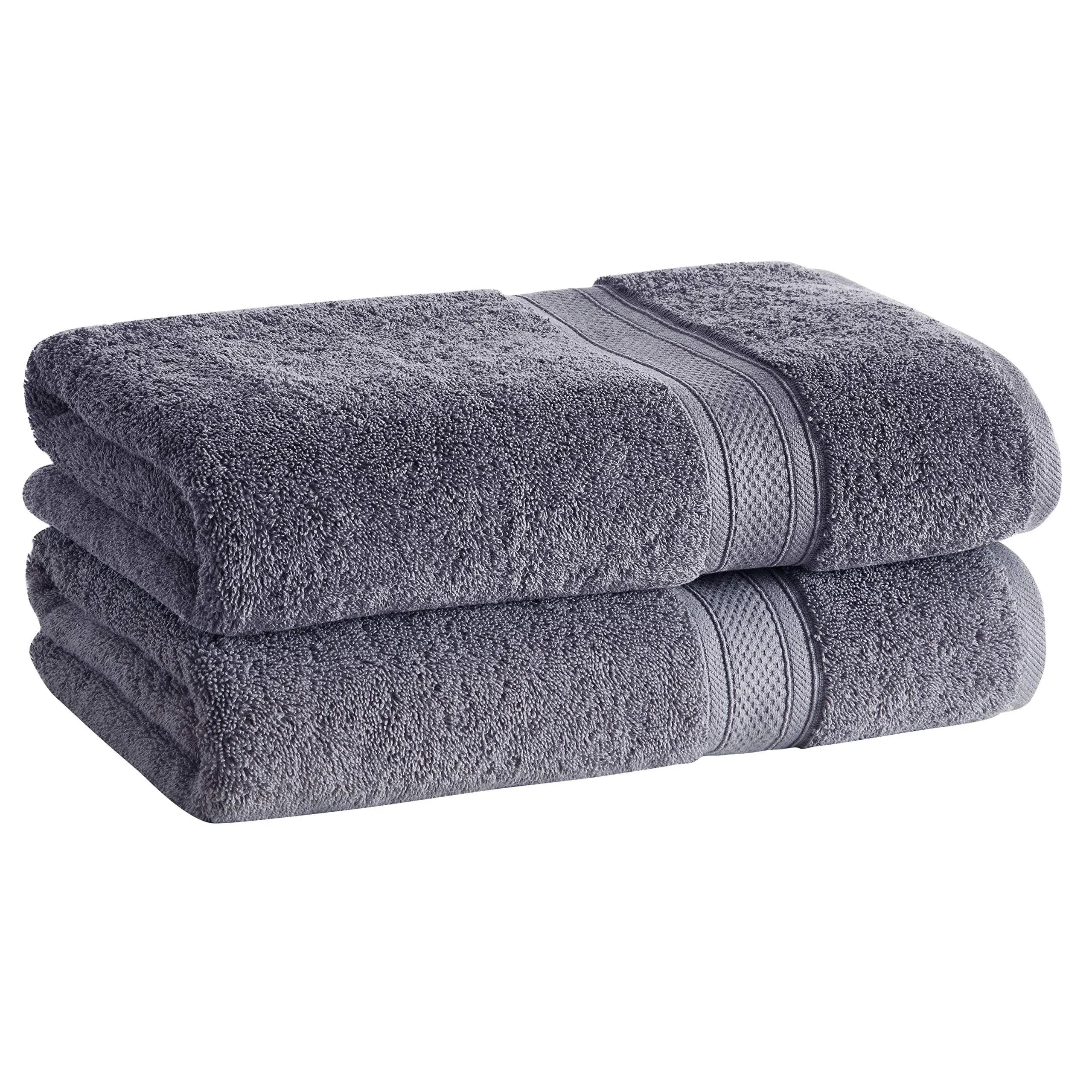 Cannon 100% Cotton Low Twist Bath Towels (30" L x 54" W), 550 gsm, Highly ...