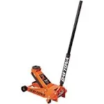 Daytona 3 Ton Professional Floor Jack with Rapid Pump, Orange