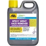 FILA EPOXYOFF, Epoxy Grout Haze Remover, Effectively Removes Epoxy Residue, The Product Can Be Applied on Vertical Surfaces, Gel, 1 QT