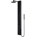 Vigo VG08013MB Ellington 59 inch 4-Jet Shower Panel System in Matte Black