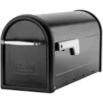 Chadwick Post Mount Mailbox - Black, Architectural Mailboxes