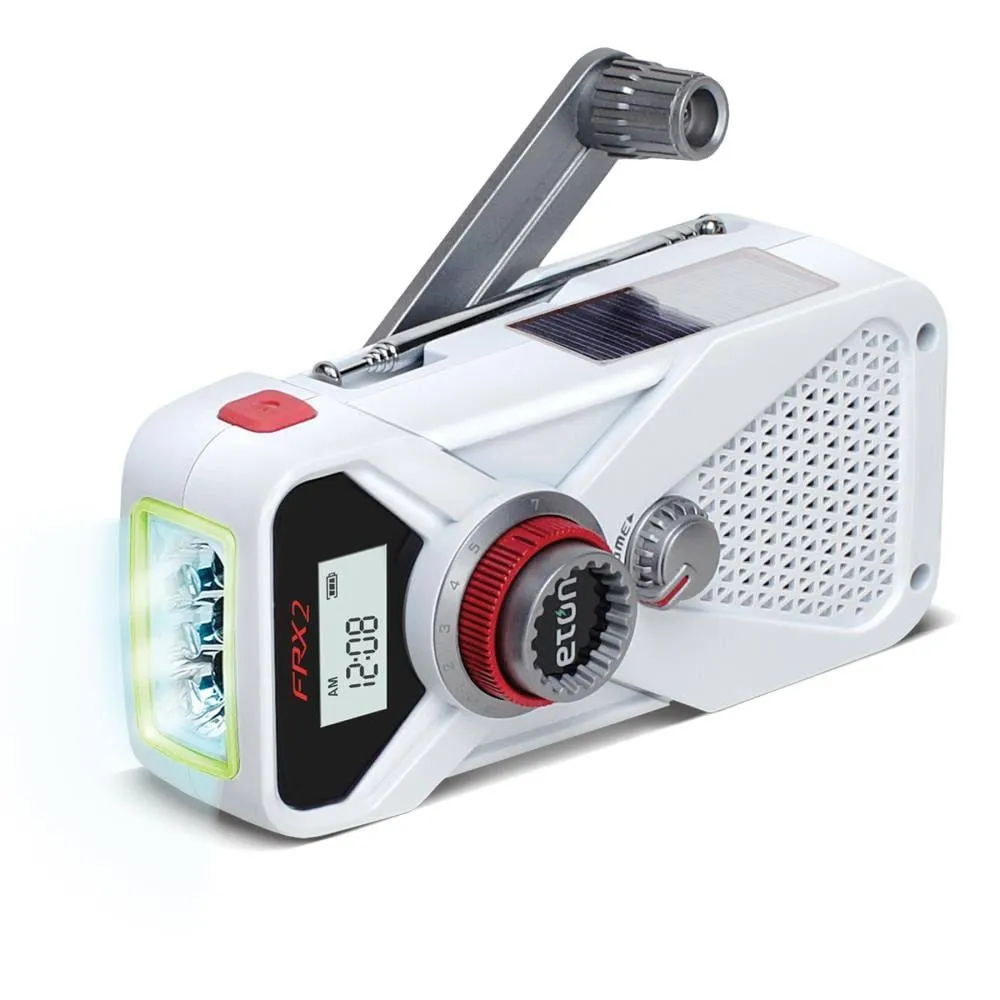 Eton FRX 2 Weather Radio, AM/FM, Hand Turbine