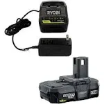 New RYOBI P118B ONE+ 18V LITHIUM-ION LI-ION cordless Battery charger.