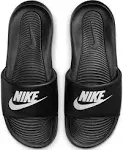 Men's Nike Victori One Slide (Black/White) 10