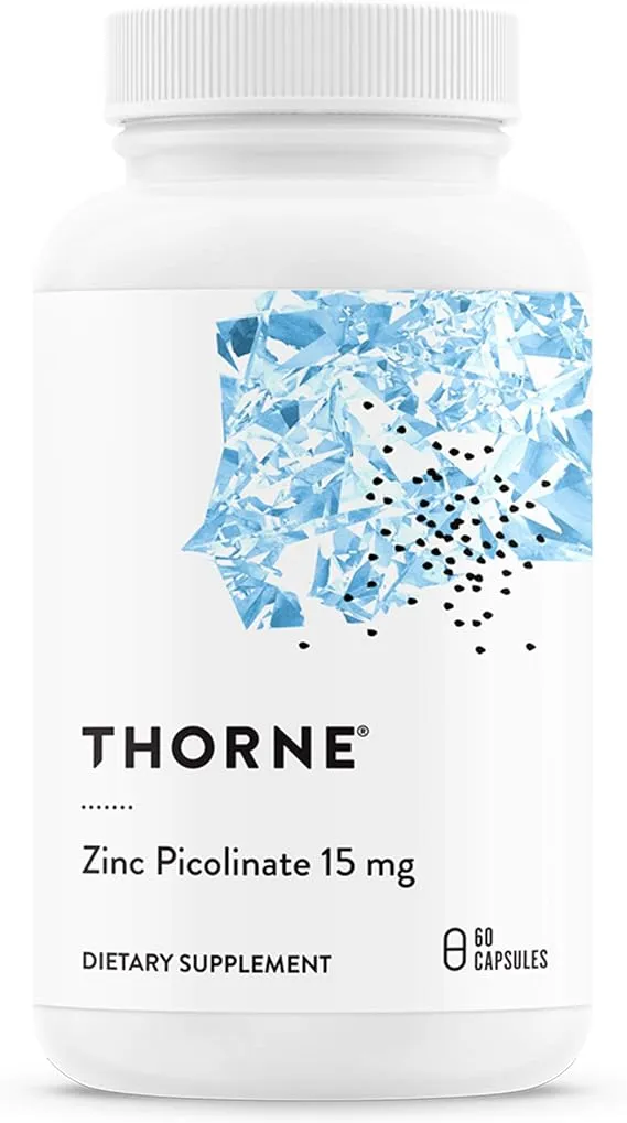 Thorne Research Zinc Picolinate 15 mg - 60 Capsules