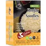 YUHO Organic Shirataki Konjac Pasta 8 Pack Inside Vegan Low Calorie Food Fat ...