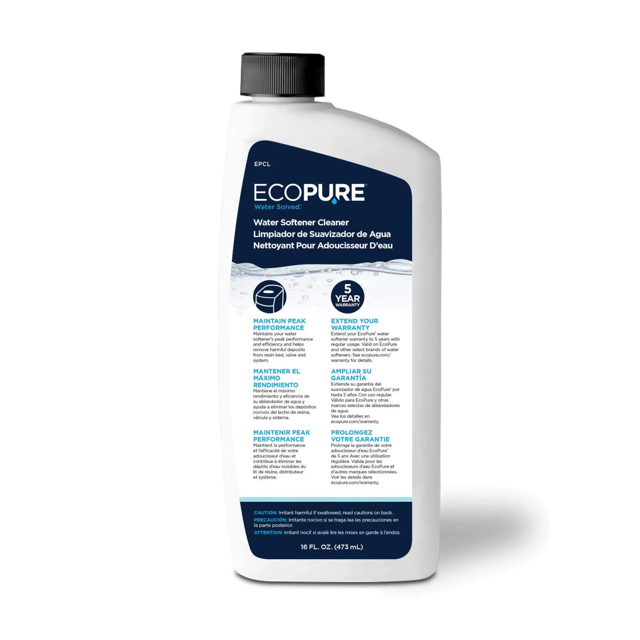 EcoPure Water Softener Cleaner 16 oz.