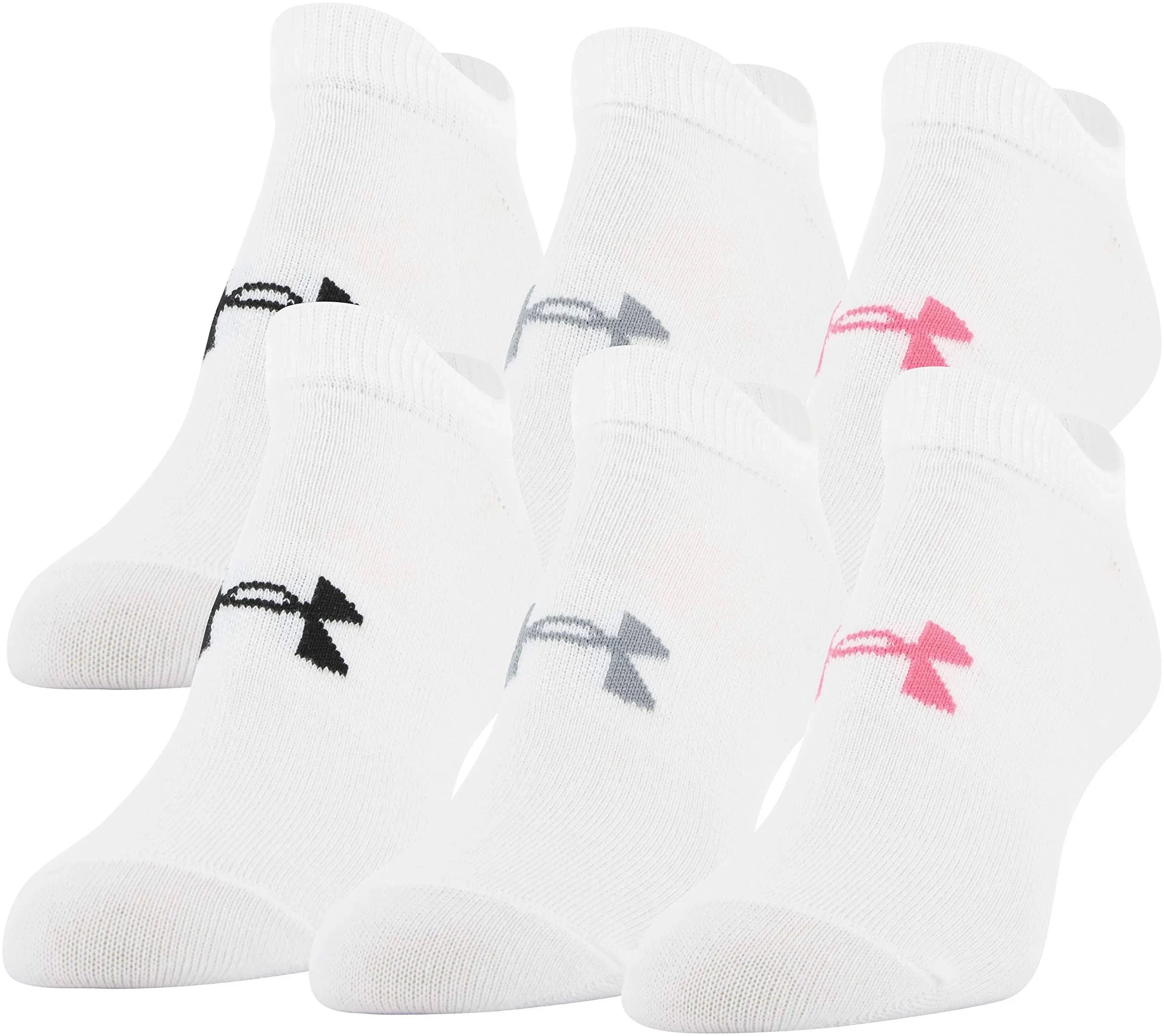 Under Armour Women's Essential 2.0 No Show Socks