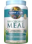 Garden of Life Tasty Organic Lightly Sweet Meal Replacement Shake Vegan - 20g Complete Plant Based Protein, Greens, Rice Protein, Pro & Prebiotics for Easy Digestion, Non-GMO Gluten-Free, 2.4 LB