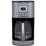 Cuisinart Coffee Maker, 14-Cup Glass Carafe, Fully Automatic for Brew Strength Control & 1-4 Cup Setting, Stainless Steel, DCC-3200P1