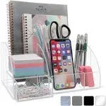 Acrylic Office Desk Organizer with Drawer