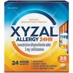 Xyzal Allergy 24 Hour Relief Tablets 35 ct