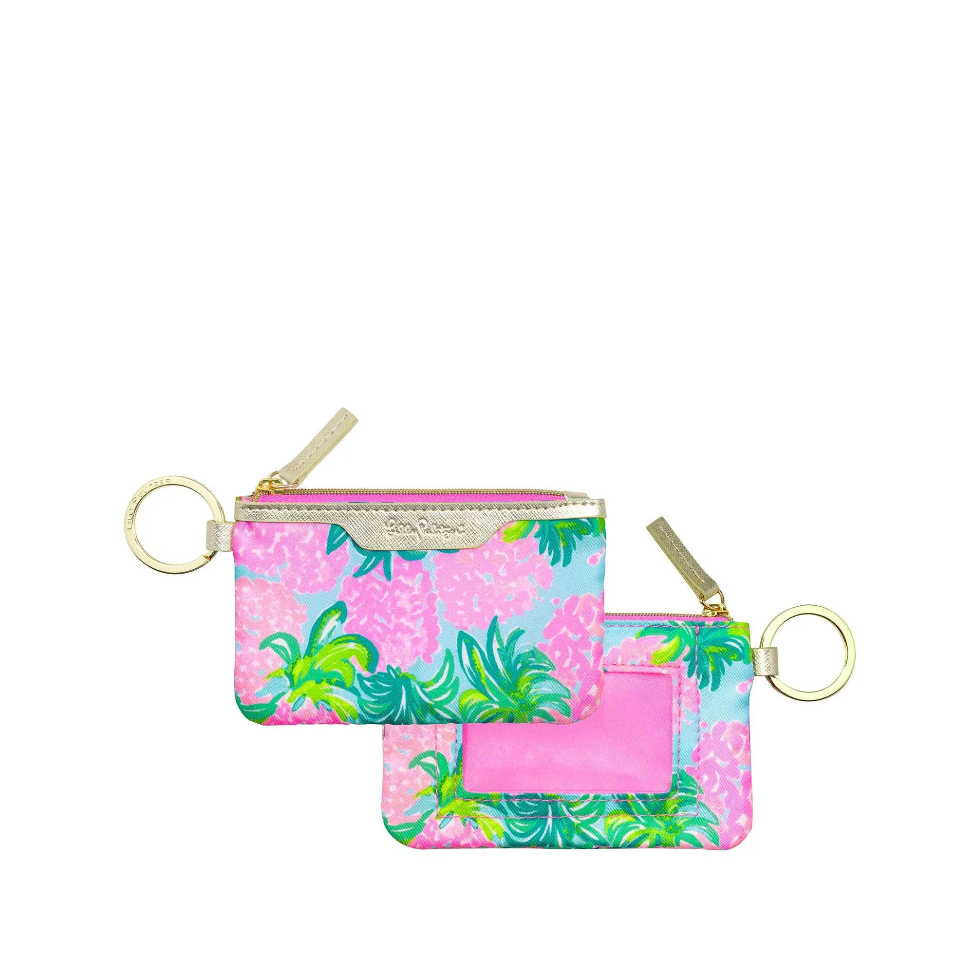 NWOT Lilly Pulitzer Pineapple Shake Key ID Case