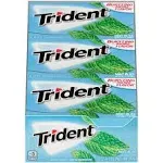 Trident Gum, Sugar Free, Mint Bliss - 12 - 14-stick pkgs [168 sticks]