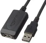 AmazonBasics USB 2.0 Active Extension Cable Type A male to A Female - 32 Feet (9.75 meters)