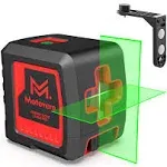 Laser Level 100 Feet Self Leveling Green Cross Line Rotary Lasers 4 Brightness Adjustment Manual Self Level