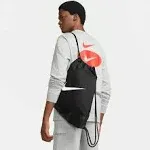 Nike Brasilia 9.5 Drawstring Backpack Bag Training Gym Sack Pack