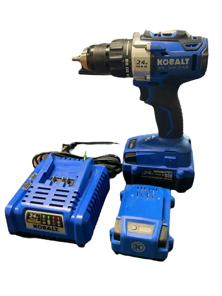 Kobalt 1/2-in 24-Volt Lit Ion (Li-Ion) Variable Speed Cordless Drill (Tool Only)