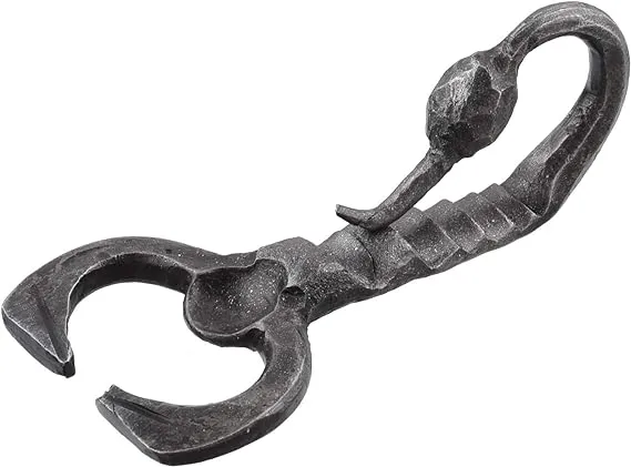 Scorpion Hand Forged Iron Beer Bottle Opener - Perfect Gift by Evvy Functional Art