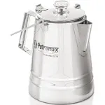 Petromax Tea and Coffee Percolator for Kitchen or Campfire, Stainless Steel