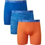 NWT 3 X-Temp 4 Way Stretch Mesh Boxer Briefs XL Hanes Men Performance Underwear