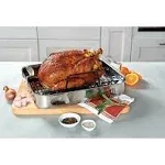 Viking 3-Ply Roasting Pan with Nonstick Rack, 16 X 13 X 3,