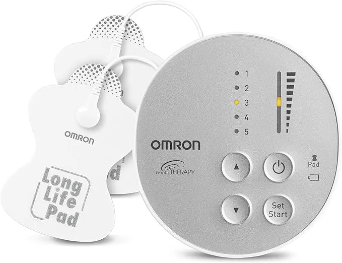 OMRON Pocket Pain Pro TENS Unit Muscle Stimulator, Simulated Massage Therapy for Lower Back, Arm, Foot, Shoulder and Arthritis Pain, Drug-Free Pain Relief (PM400)