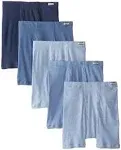 Hanes Men's FreshIQ ComfortSoft Waistband Boxer Brief, XL - 5 pack