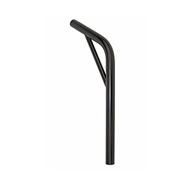 Bike Steel Seatpost Pilar 22.2 x 400mm W/Support Black.Bike parts,Bicycle parts.