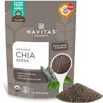 Navitas Organics Chia Seeds, 16 oz. Bag Organic, Non-GMO, Gluten-Free