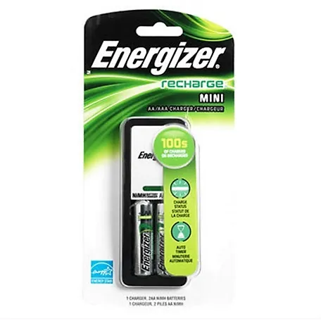 Energizer Battery Charger, AAA and Rechargeable AA Batteries Charger