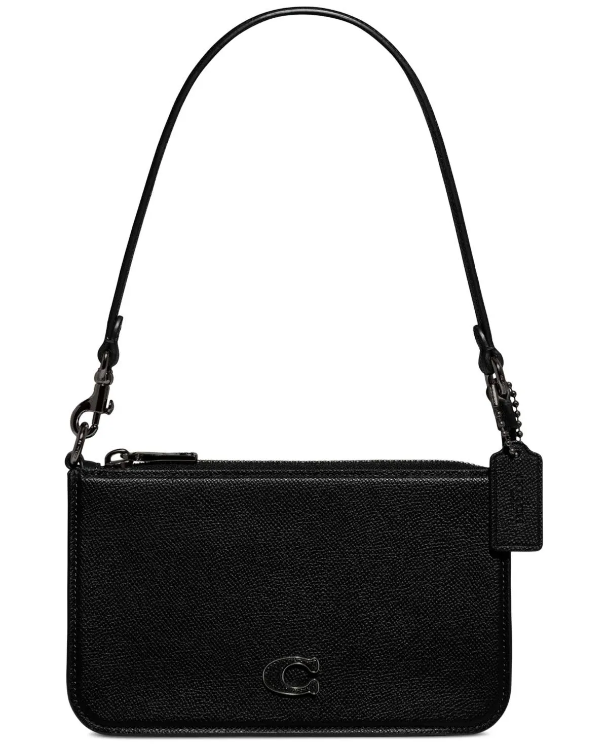 Pouch Bag - Coach - Leather - Black