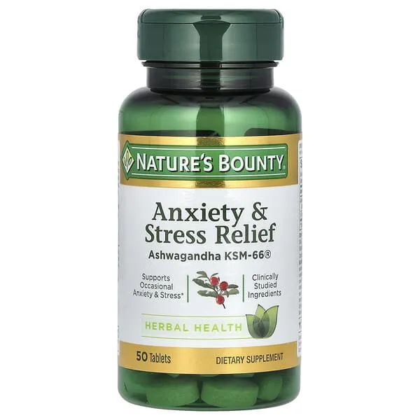 Nature's Bounty Anxiety & Stress Relief Tablets