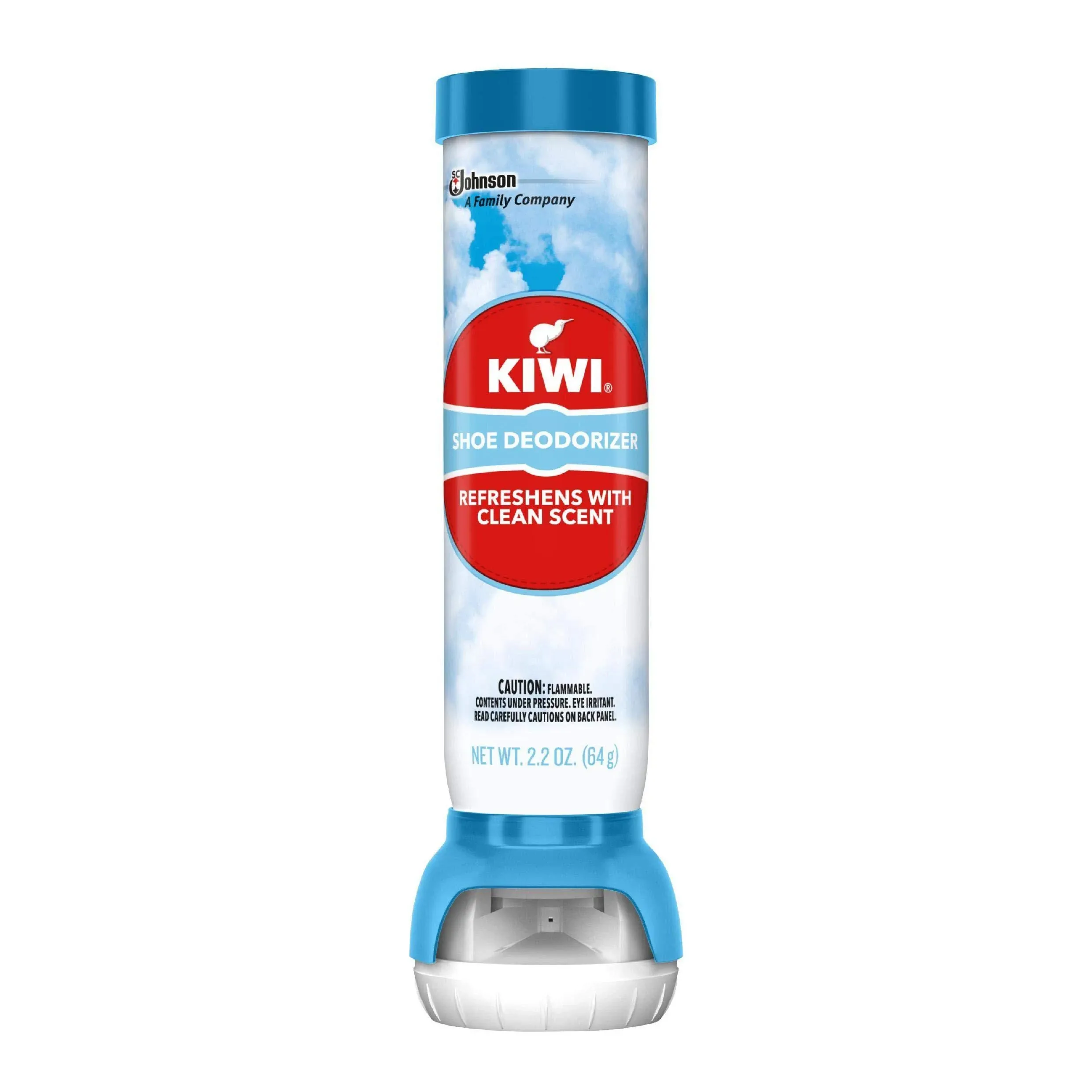 KIWI Fresh Shoe Deodorizer, 2.2 oz (1 Aerosol Spray)