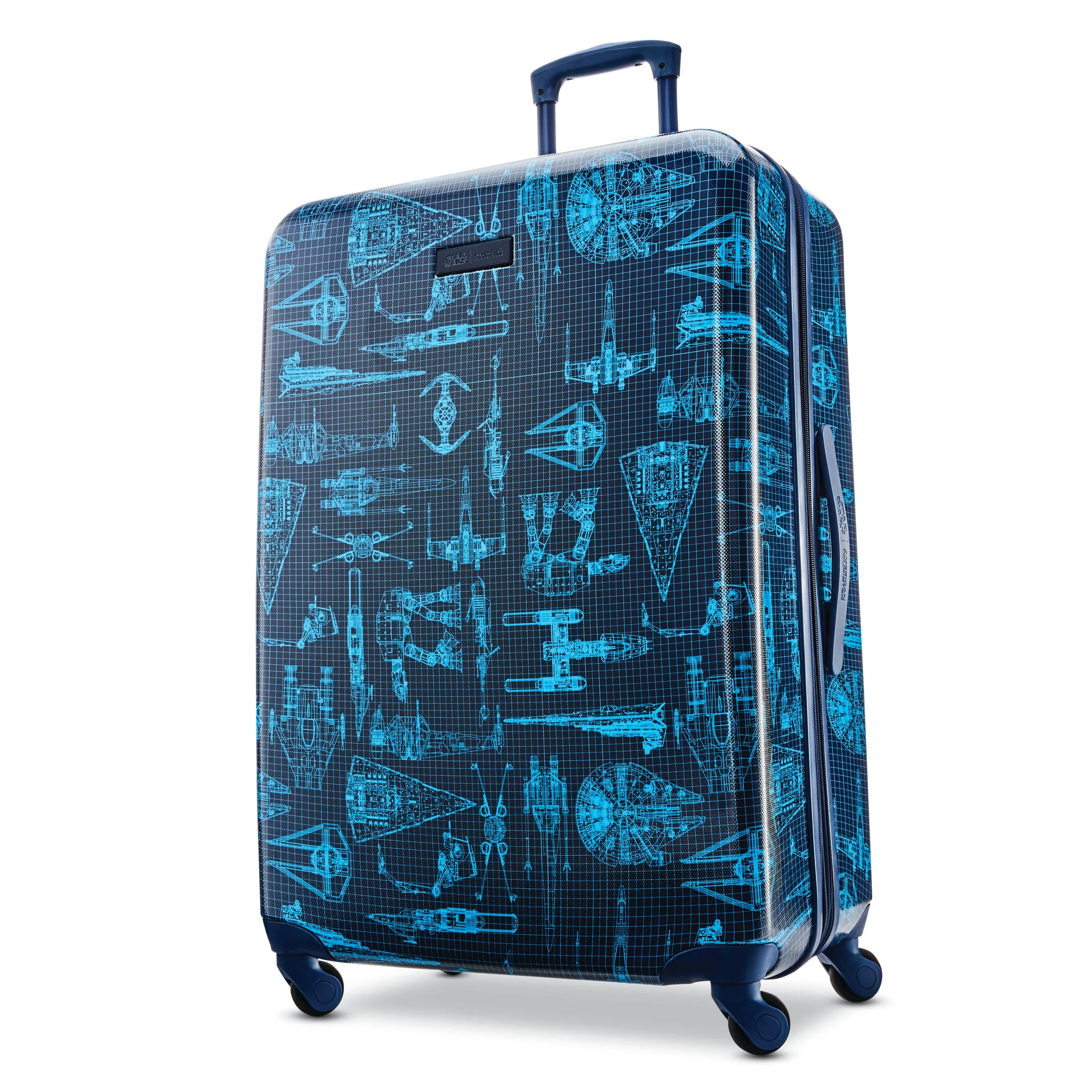 American Tourister Star Wars Hardside Checked-Large 28-Inch, Intergalactic 